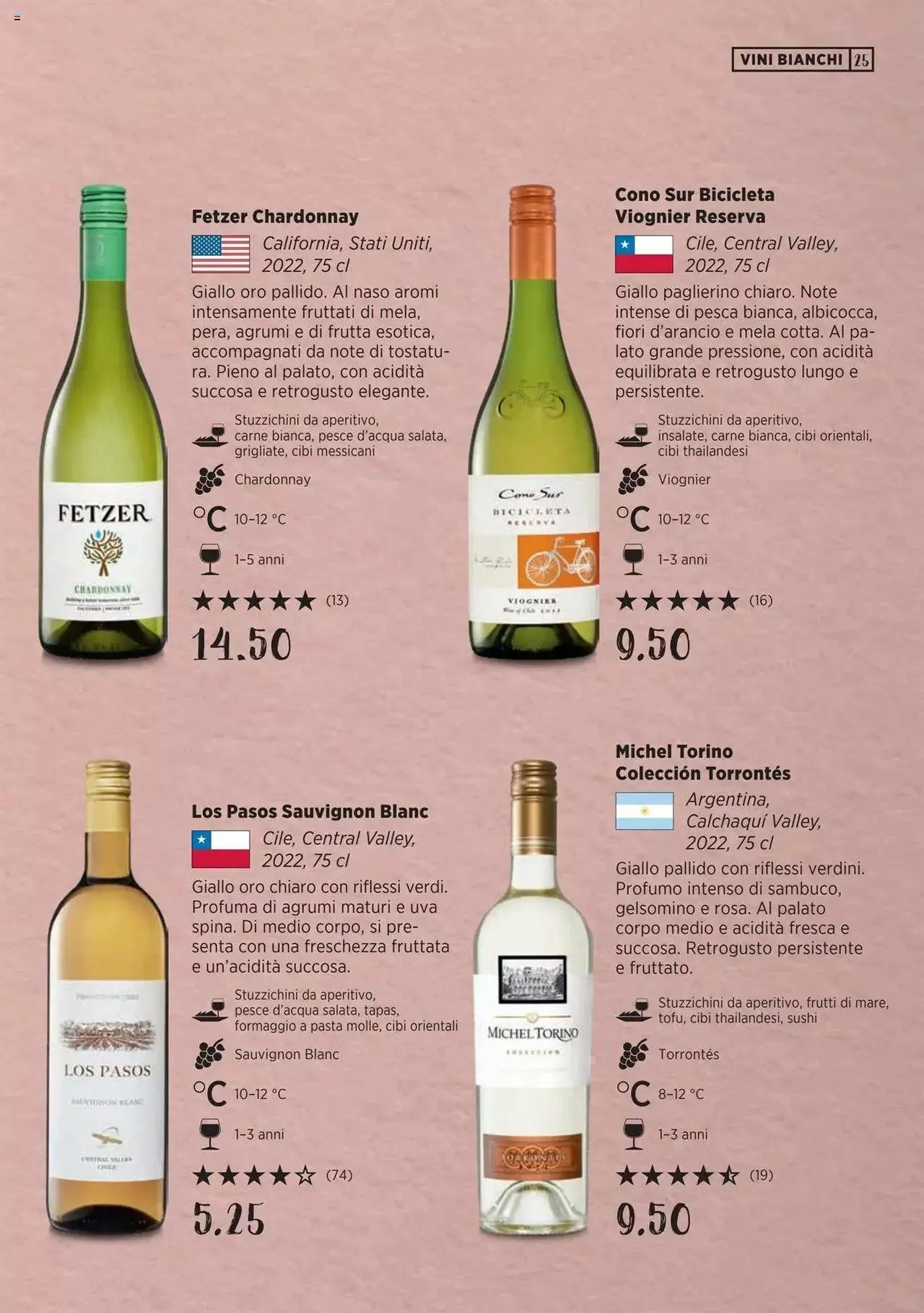 Denner Guida dei vini 2023 / 2024 IT von 11. September bis 31. Dezember 2023 - Prospekt seite  25