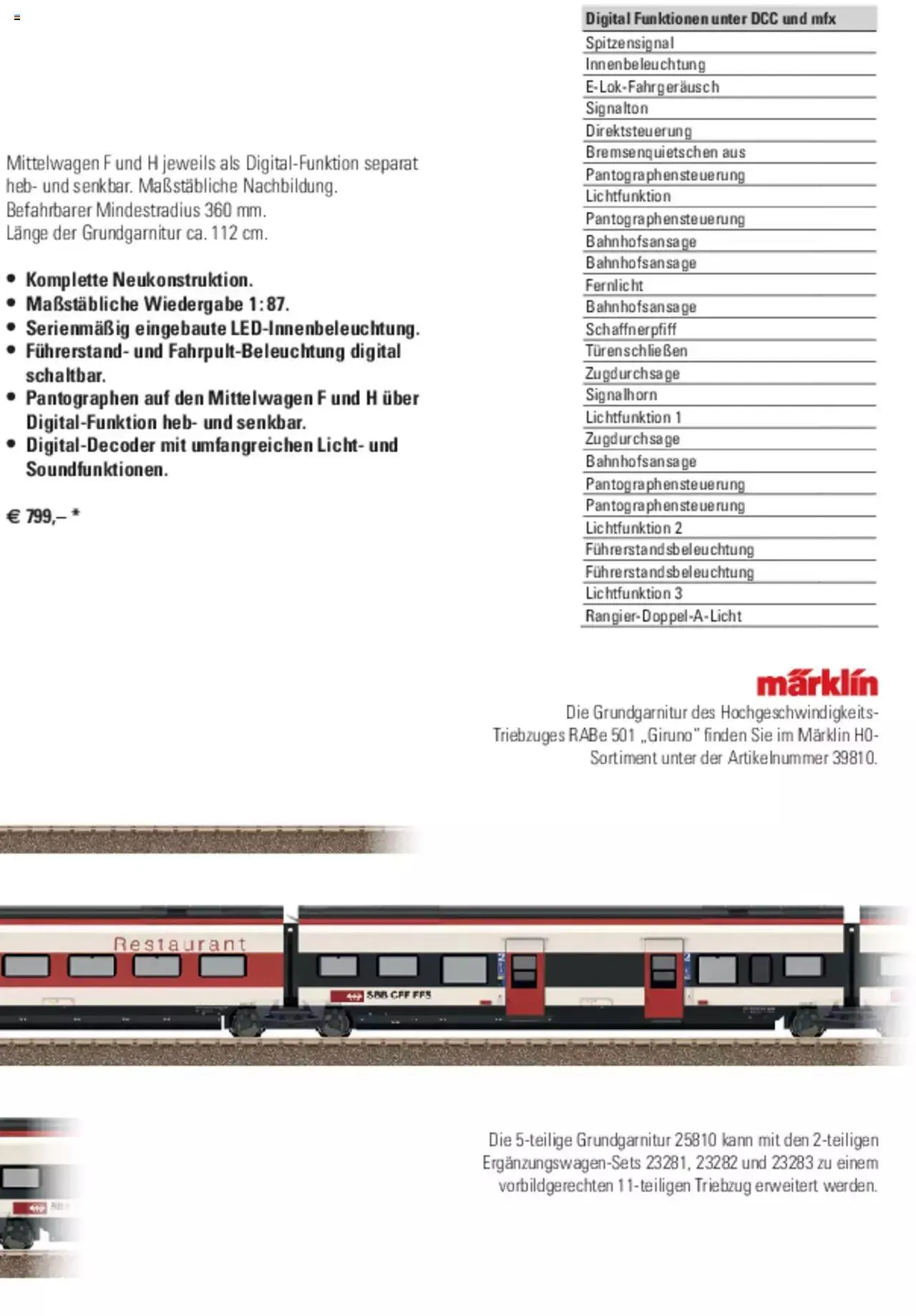 Conrad - TRIX H0 Neuheiten 2022 von 28. März bis 31. Dezember 2023 - Prospekt seite  216