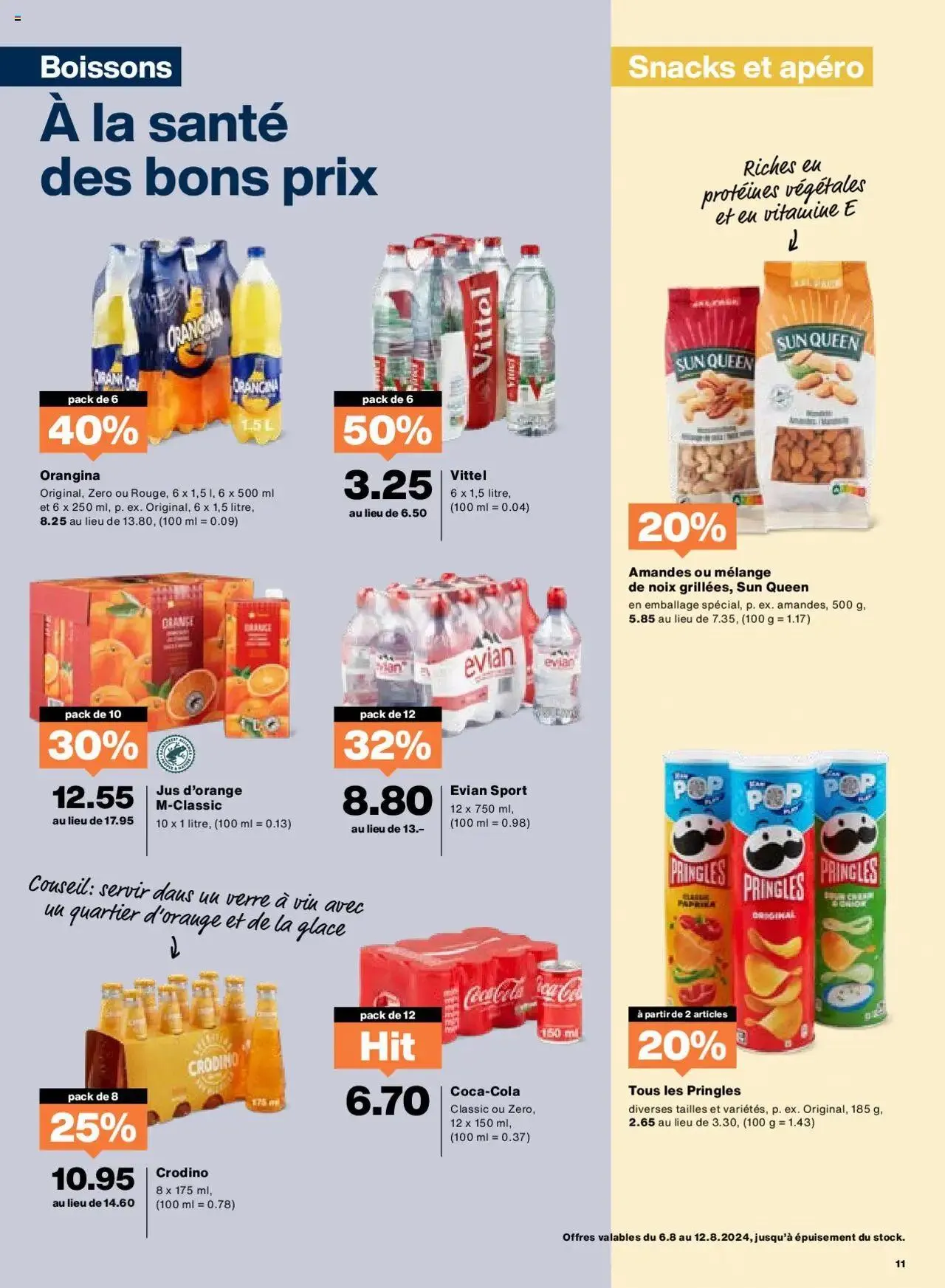 Migros Aktionen von 6. August bis 12. August 2024 - Prospekt seite  11