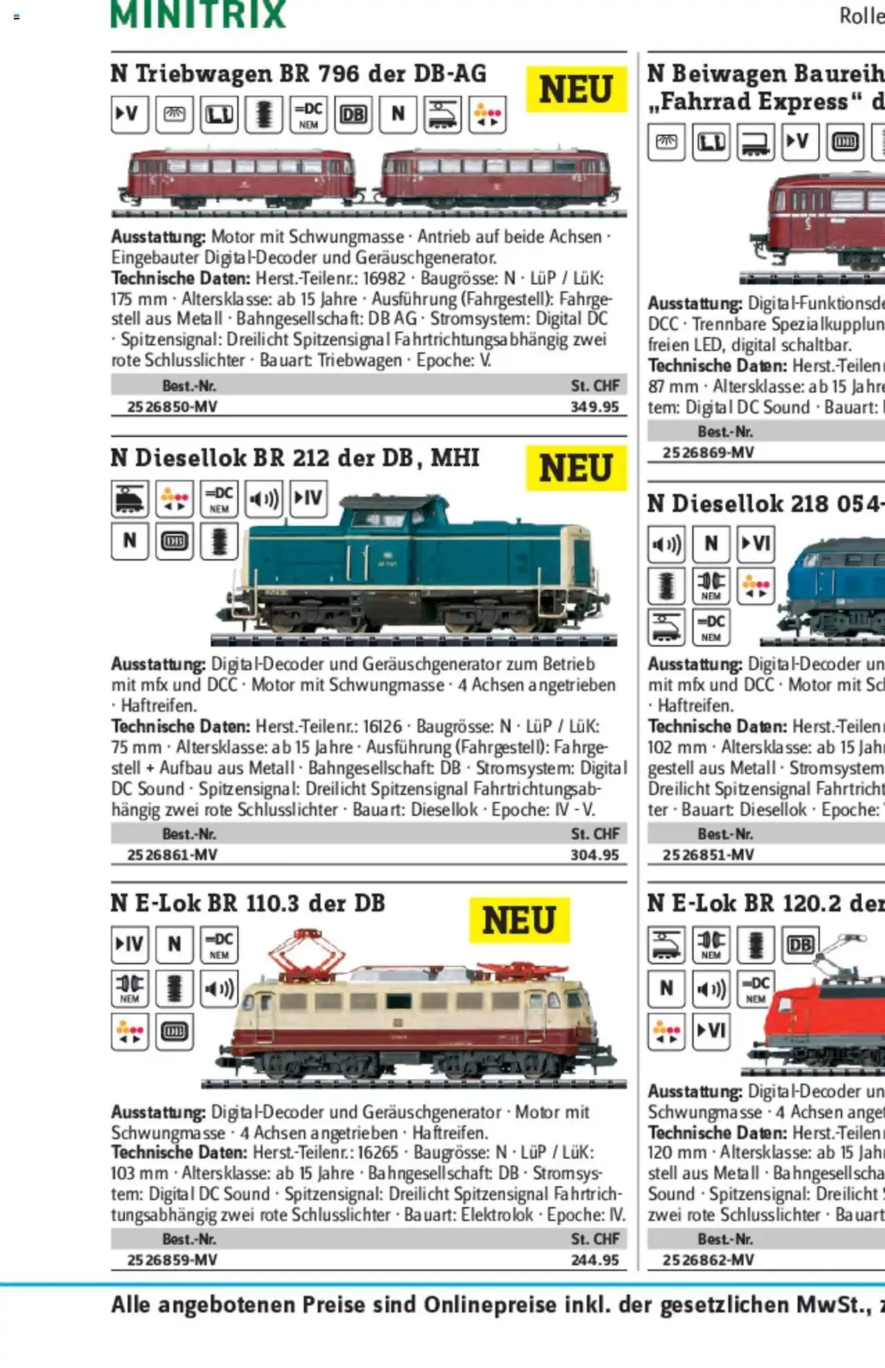 Conrad - Modellbahn Katalog 2022/23 von 5. September bis 31. Dezember 2023 - Prospekt seite  121