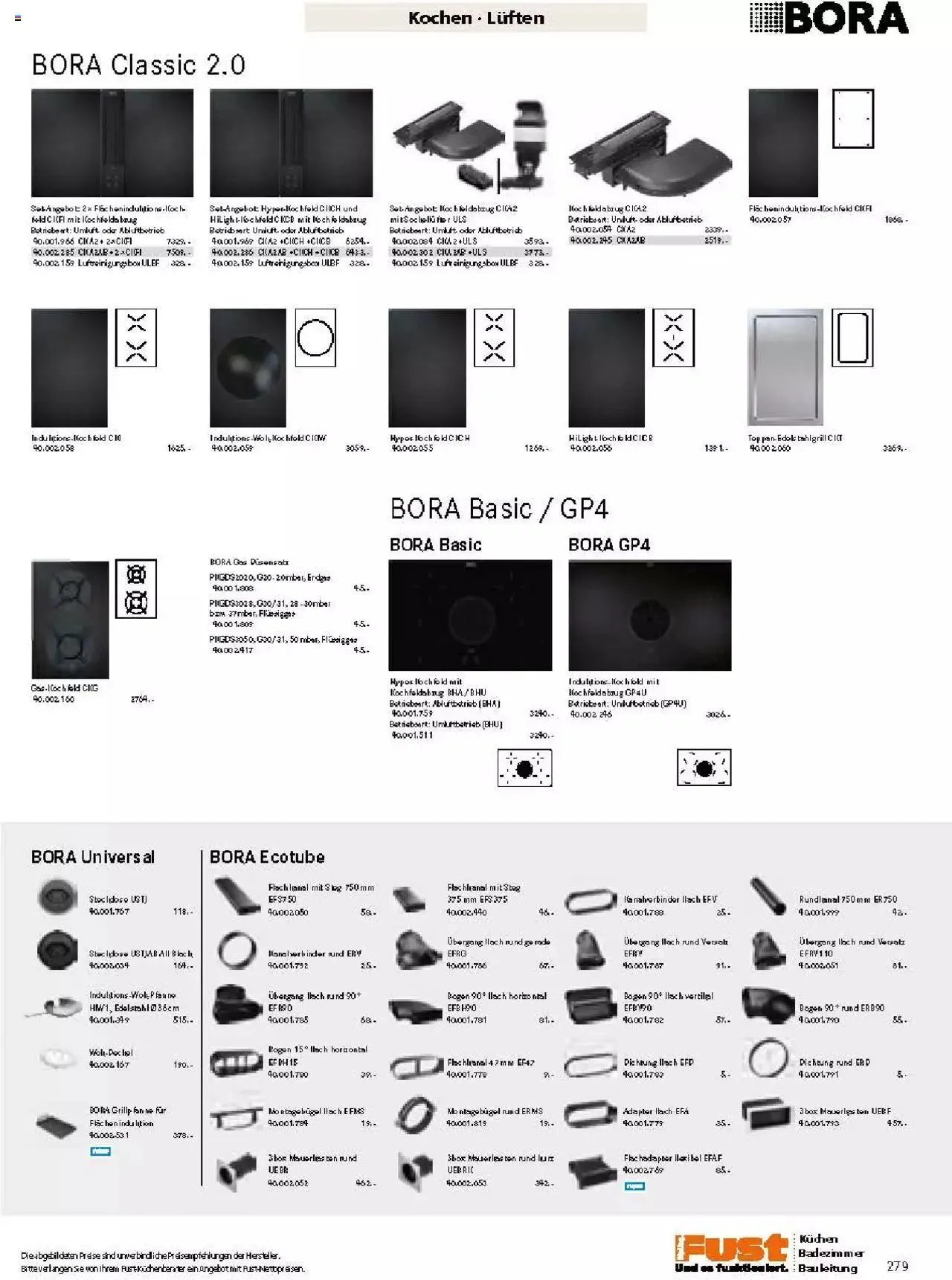 Fust Küchen- und Badezimmerprospekt von 4. März bis 31. Dezember 2024 - Prospekt seite  279