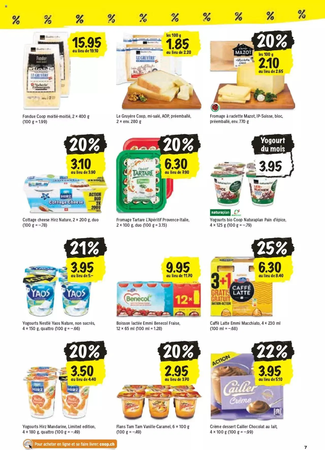 Coop - Les actions de la semaine von 5. Dezember bis 10. Dezember 2023 - Prospekt seite 7