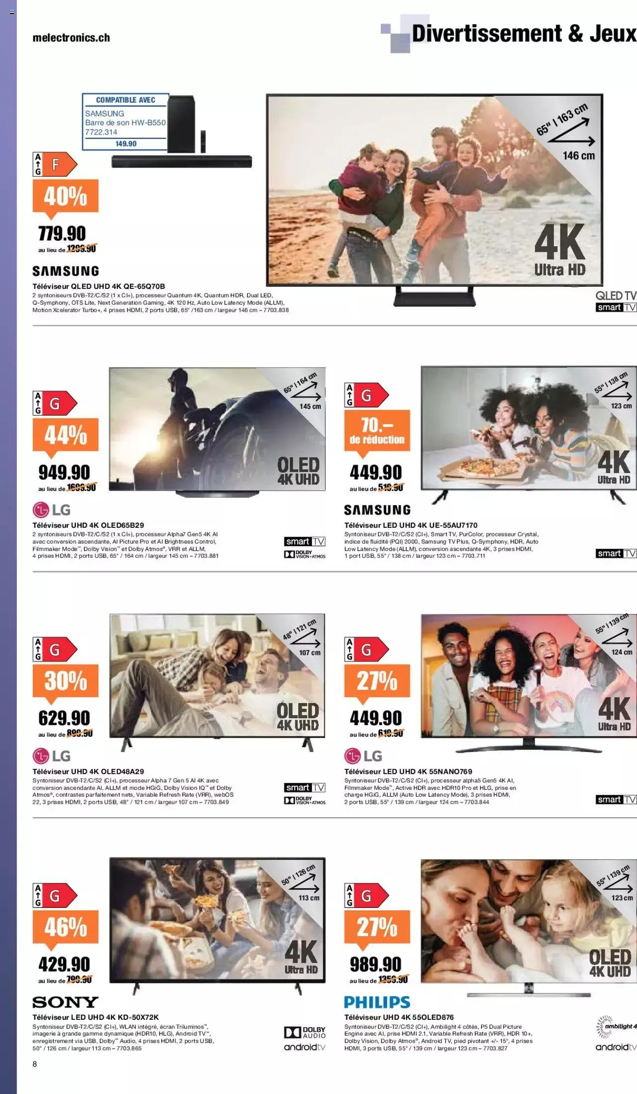 Melectronics - Prospectus von 29. August bis 18. September 2023 - Prospekt seite 8