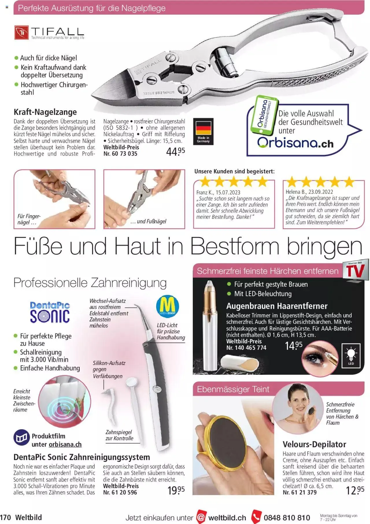 Weltbild Aktionen von 1. Juli bis 31. Juli 2023 - Prospekt seite 170