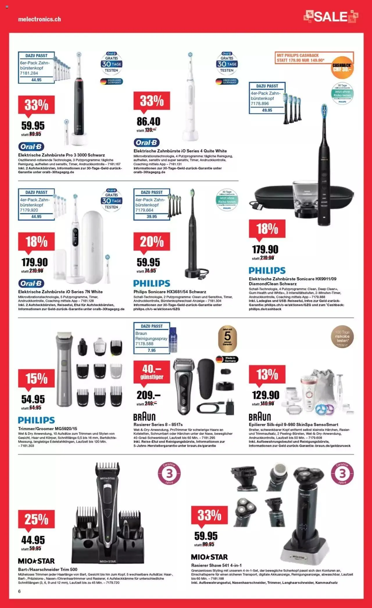 Melectronics Aktionen von 26. Dezember bis 15. Januar 2024 - Prospekt seite  6