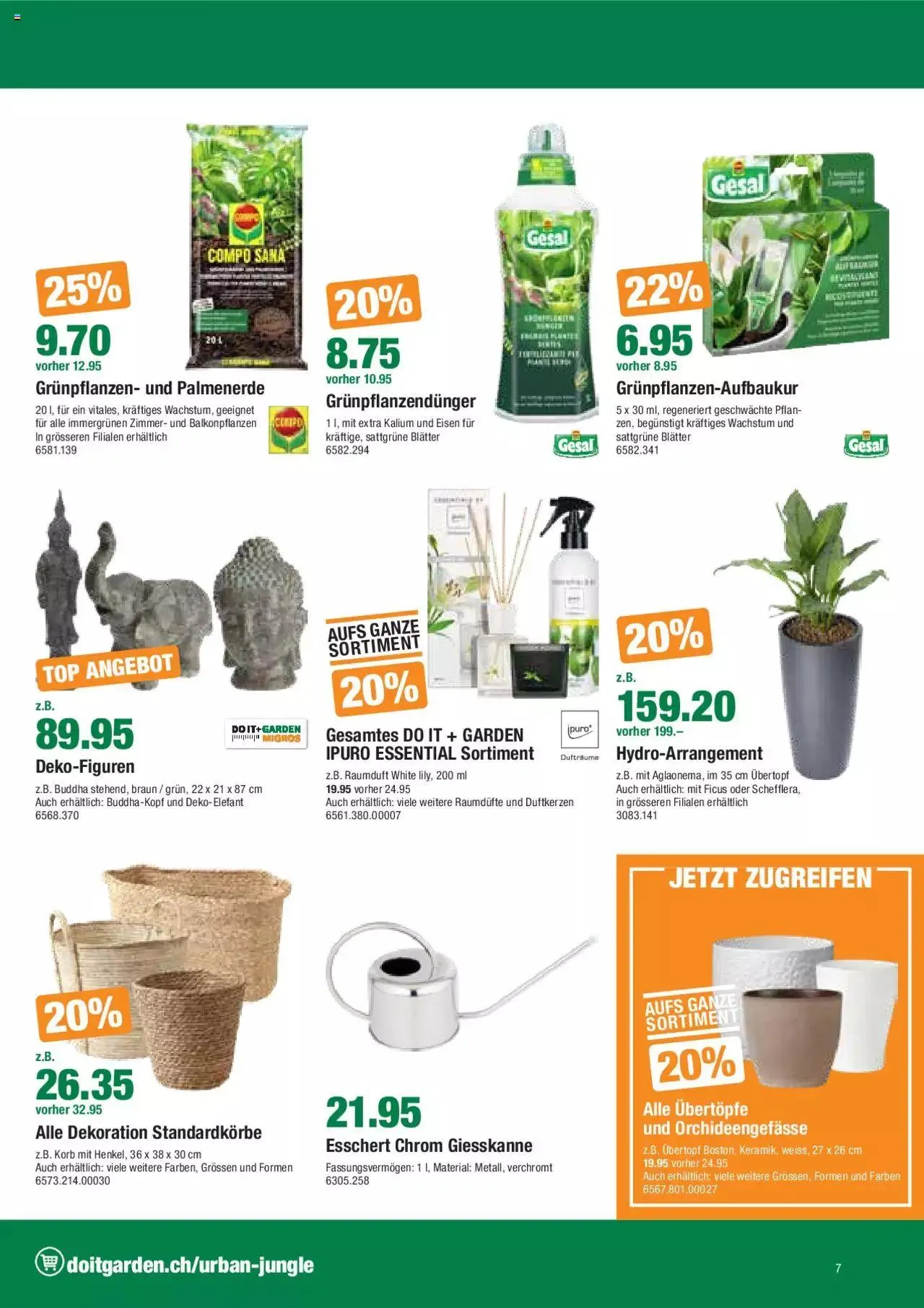 DO IT+GARDEN MIGROS Aktionen von 5. September bis 18. September 2023 - Prospekt seite 12