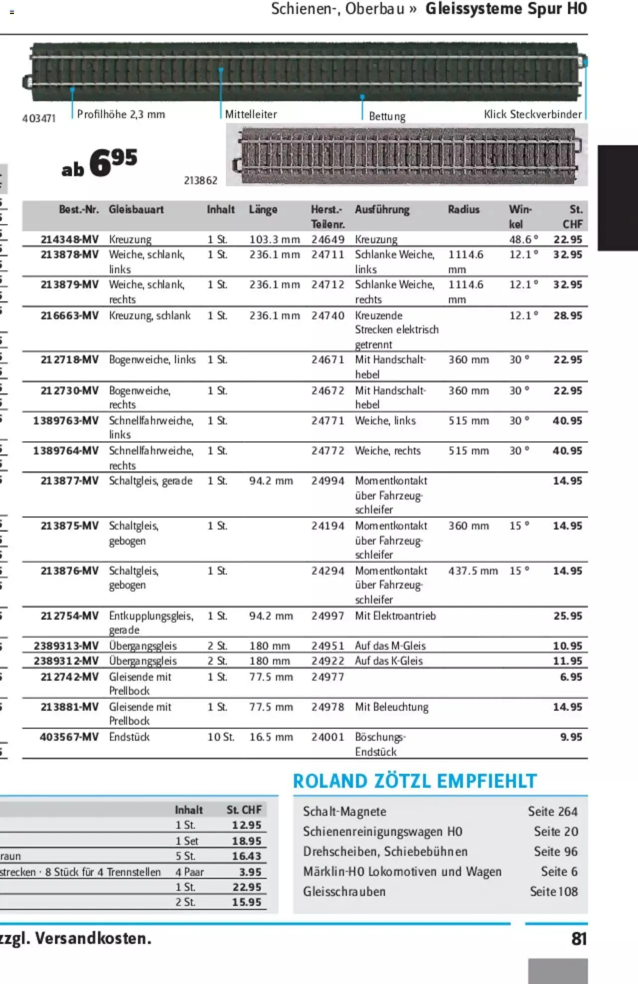 Conrad - Modellbahn Katalog 2022/23 von 5. September bis 31. Dezember 2023 - Prospekt seite  166
