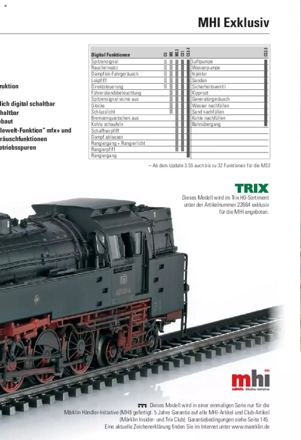 Conrad - Märklin Neuheiten 2022 von 28. März bis 31. Dezember 2023 - Prospekt seite  20