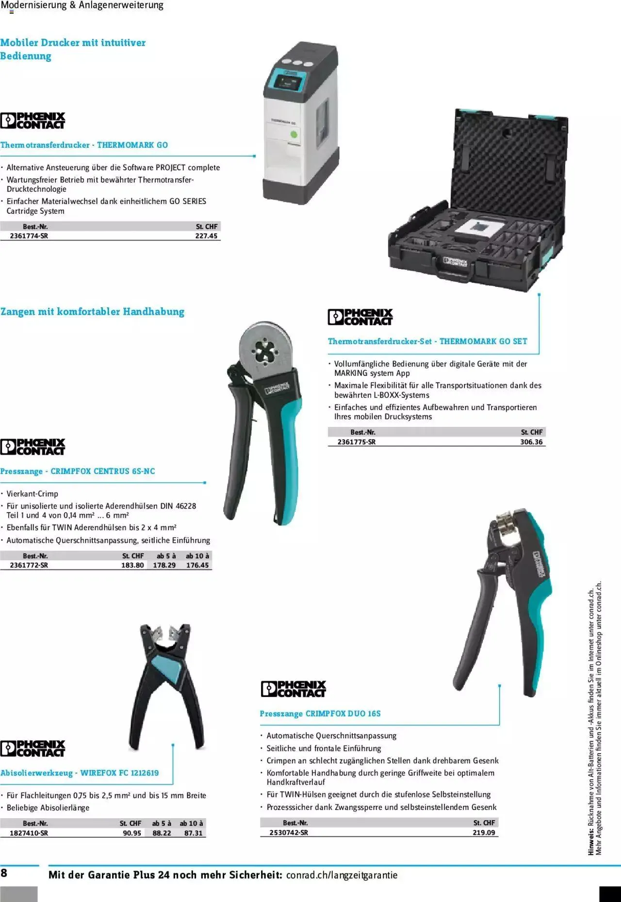 Conrad - Wir sind Technik von 10. Mai bis 31. Dezember 2023 - Prospekt seite 10