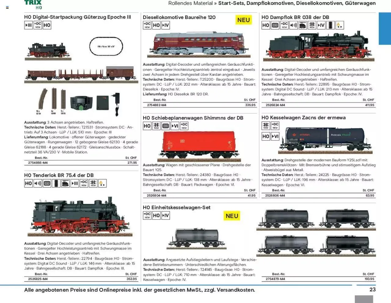 Conrad Modellbahn Katalog 2023/24 von 5. September bis 31. Dezember 2024 - Prospekt seite  25