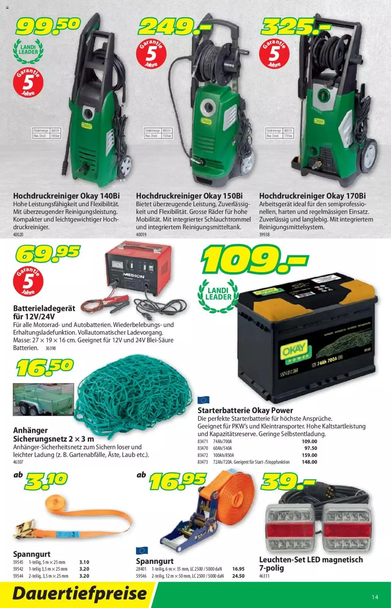 Landi - Hof und Stall 2022 von 1. Mai bis 31. Dezember 2023 - Prospekt seite 14