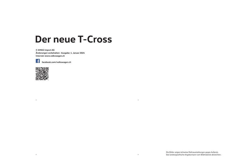 Der T-Cross von 16. Januar bis 31. Dezember 2024 - Prospekt seite  32