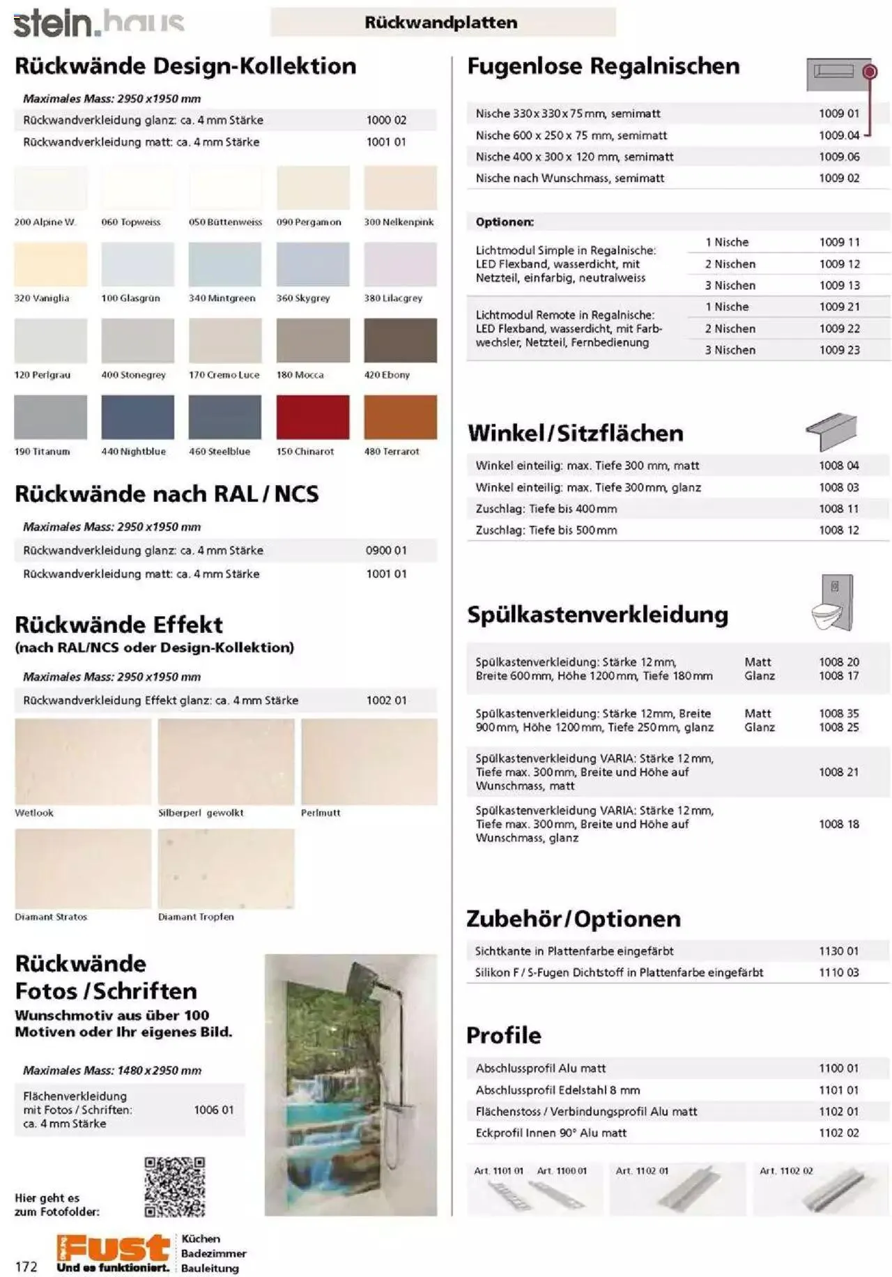 Fust Badezimmermagazin von 17. April bis 31. Dezember 2023 - Prospekt seite  172