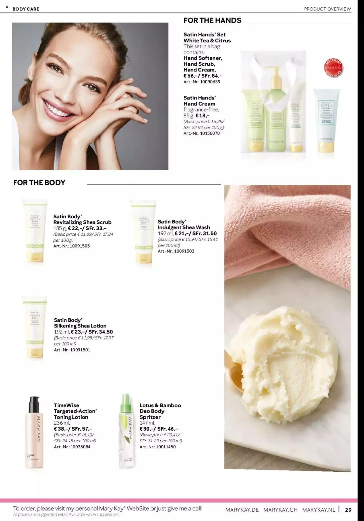 Mary Kay - Aktueller Prospekt von 1. November bis 31. Dezember 2023 - Prospekt seite  29