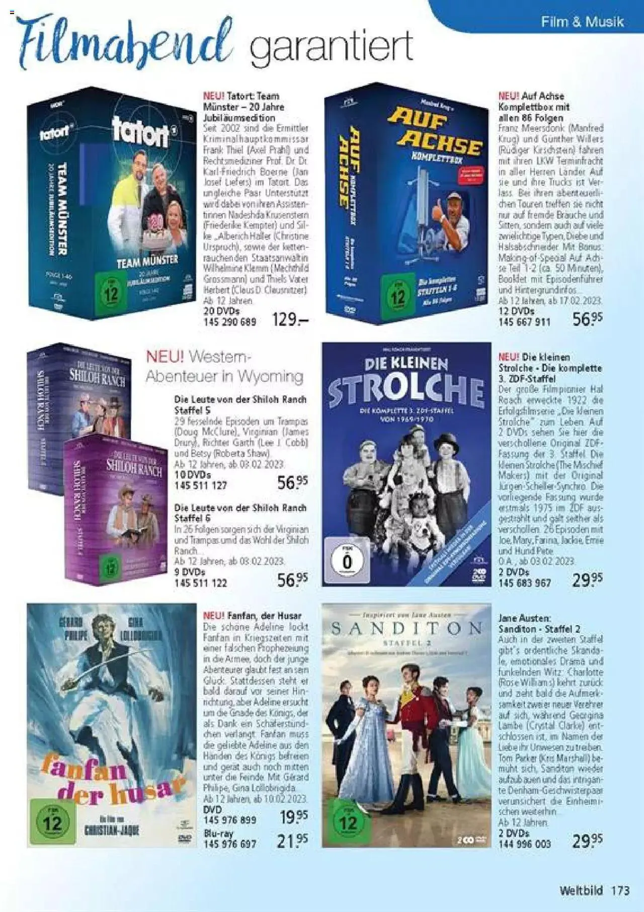 Weltbild - Aktueller Prospekt von 27. Januar bis 31. Dezember 2023 - Prospekt seite  173