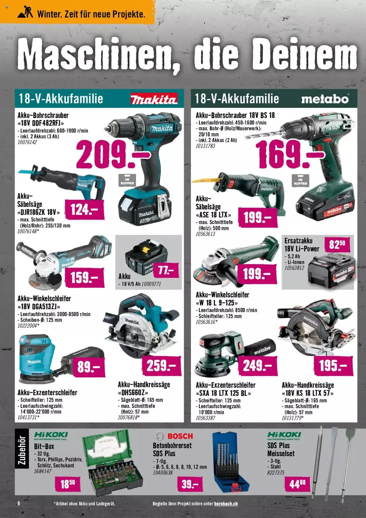 Hornbach Aktionen von 1. Februar bis 26. Februar 2024 - Prospekt seite 8