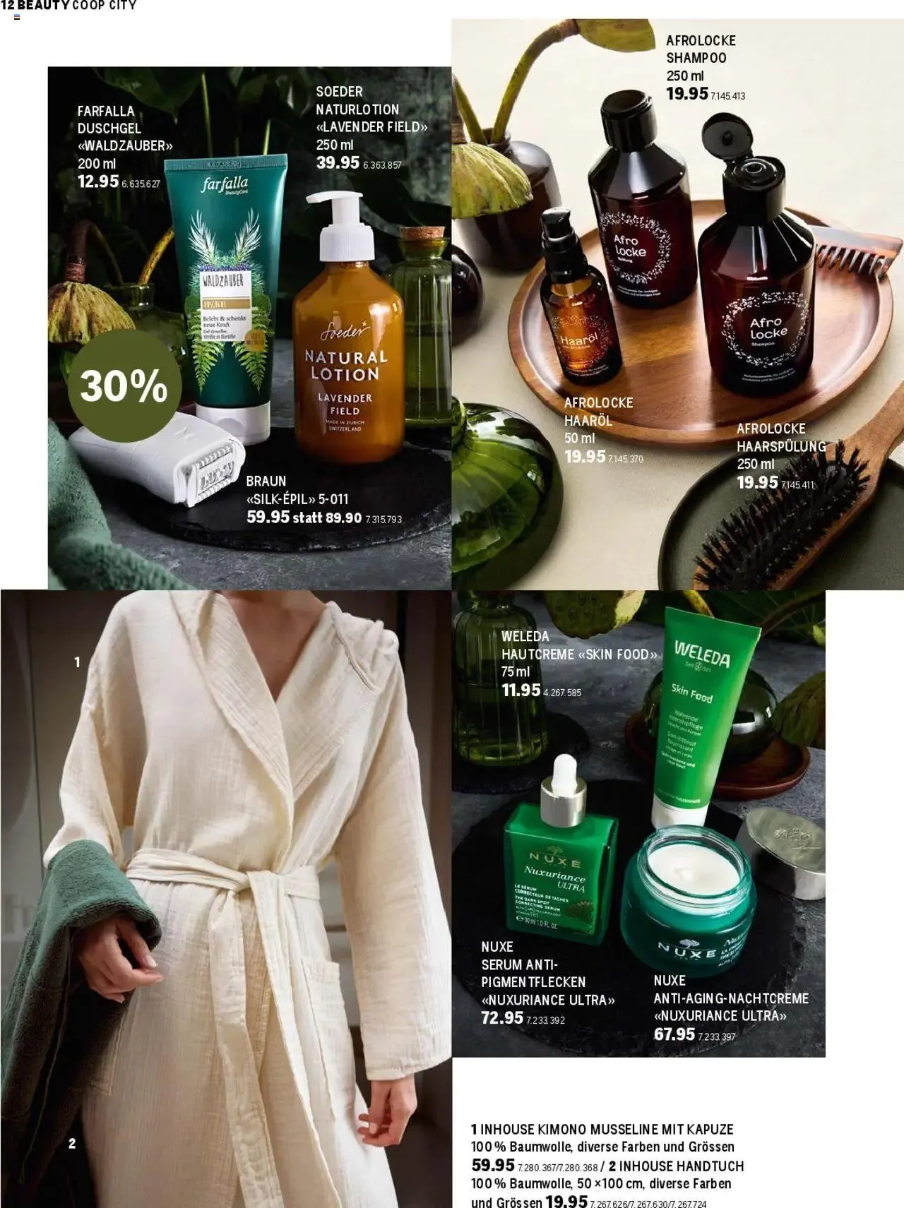 Coop City Aktionen Fruhherbst von 13. August bis 1. September 2024 - Prospekt seite  12