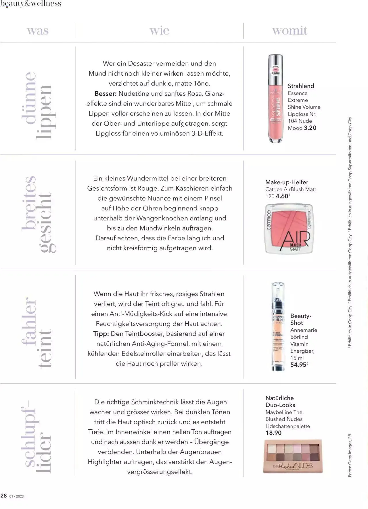 Coop -Beauty & Life von 16. Februar bis 31. Dezember 2023 - Prospekt seite 28