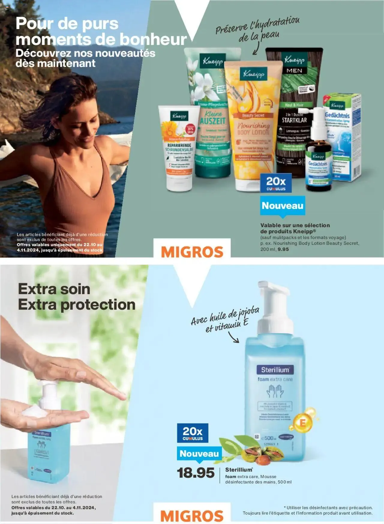 Migros Magazin FR von 21. Oktober bis 27. Oktober 2024 - Prospekt seite 72