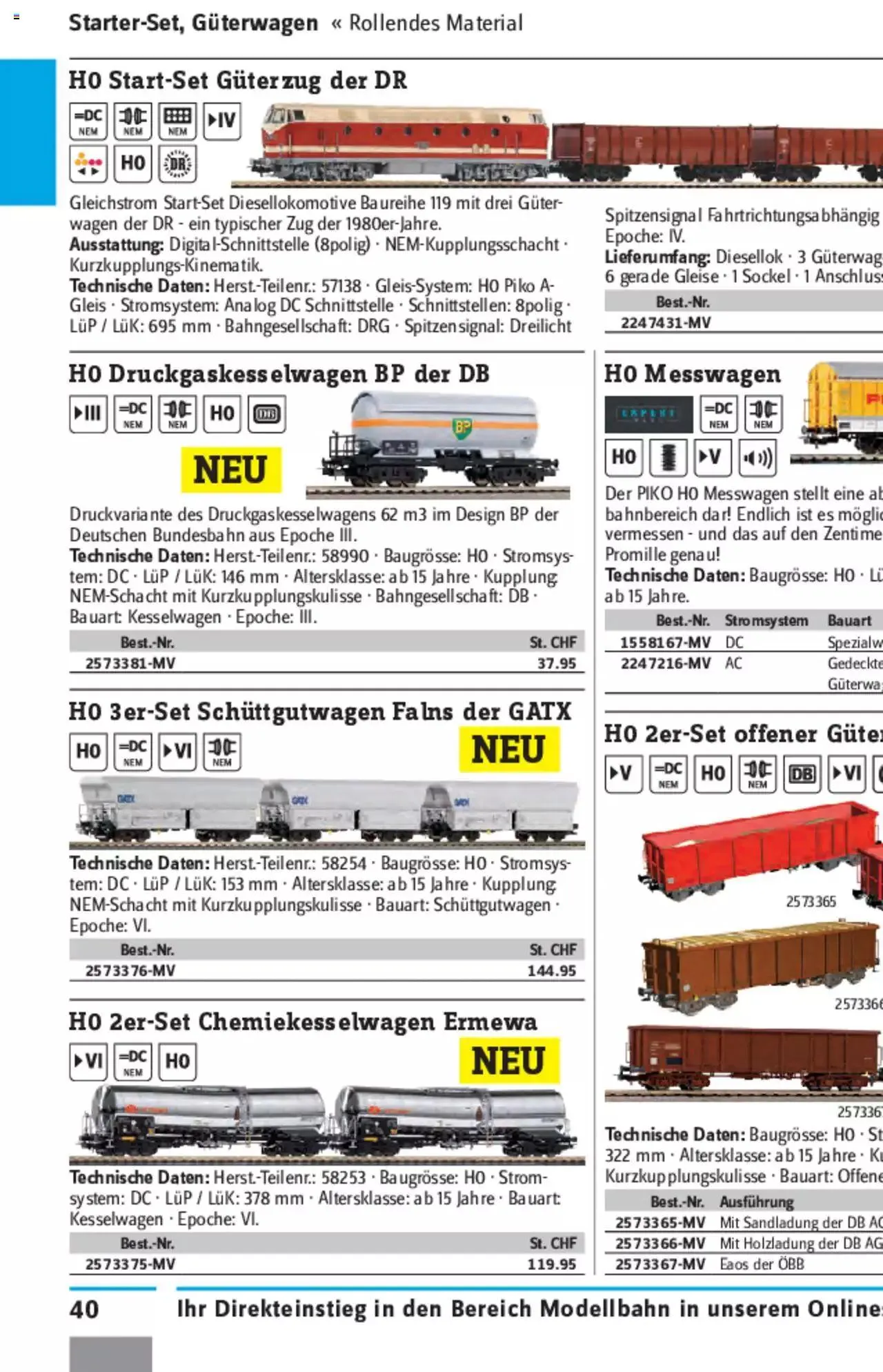 Conrad - Modellbahn Katalog 2022/23 von 5. September bis 31. Dezember 2023 - Prospekt seite  83