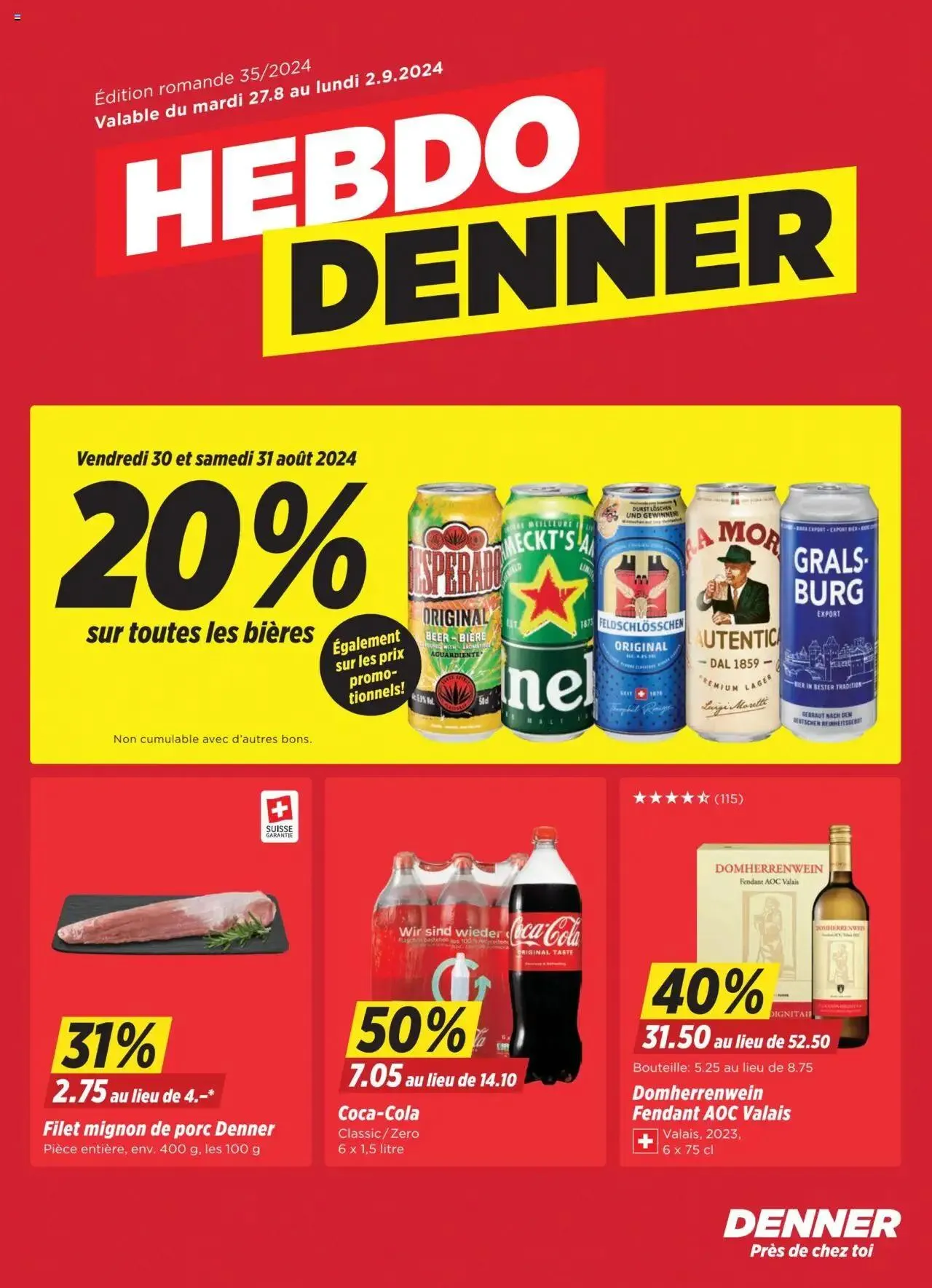 Denner Aktionen FR - 0
