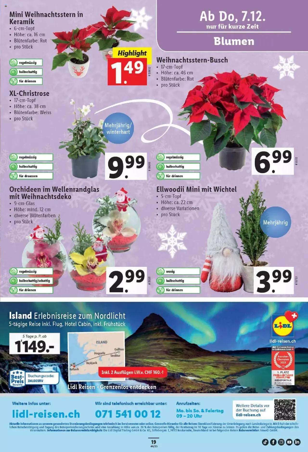Lidl Aktionen von 7. Dezember bis 13. Dezember 2023 - Prospekt seite  19