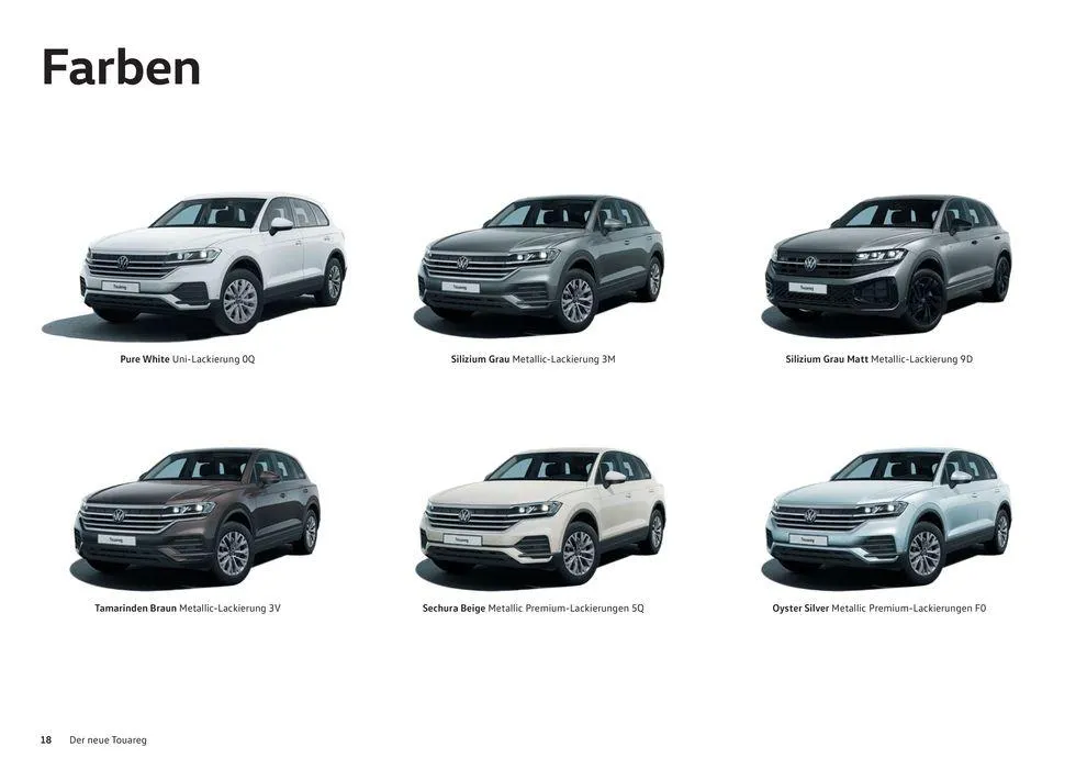 Der Neue Touareg von 16. Januar bis 31. Dezember 2024 - Prospekt seite  18