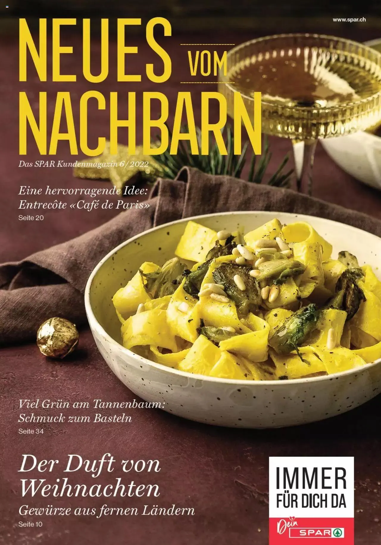 SPAR - Kundenmagazin 06 von 23. November bis 31. Dezember 2023 - Prospekt seite 1