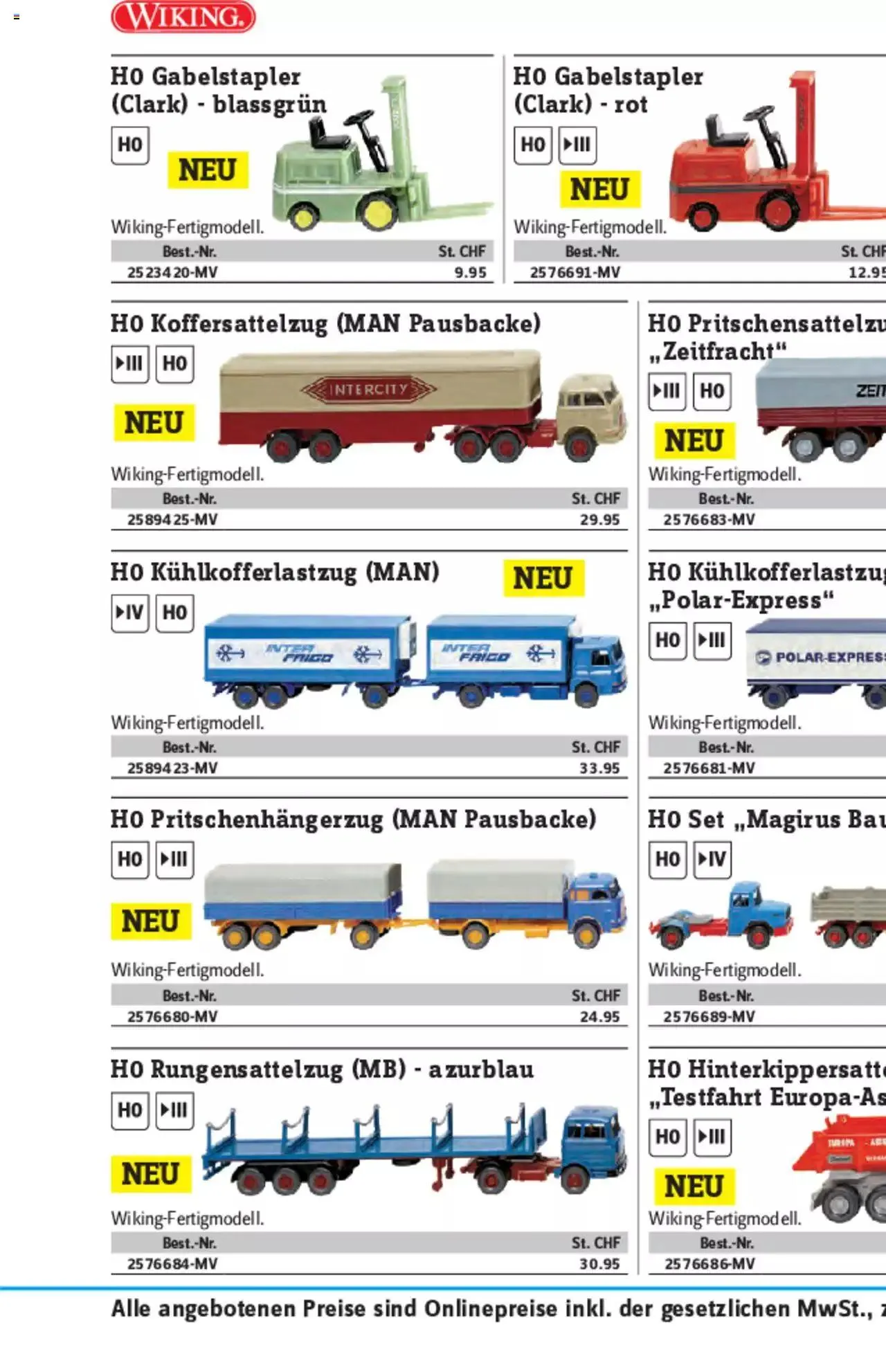 Conrad - Modellbahn Katalog 2022/23 von 5. September bis 31. Dezember 2023 - Prospekt seite  301
