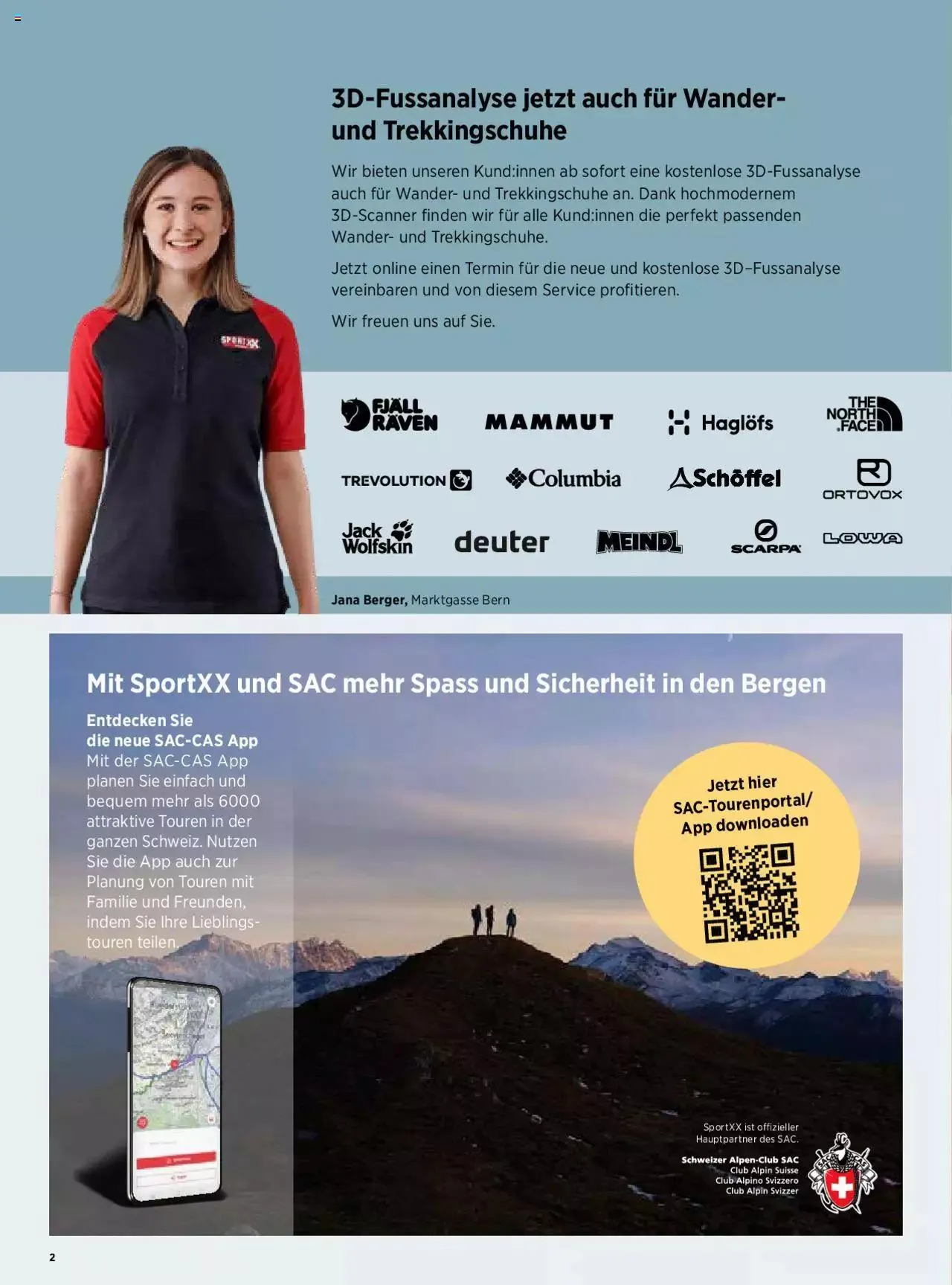 SportXX - Trekking 2022 von 6. April bis 31. Dezember 2023 - Prospekt seite  2