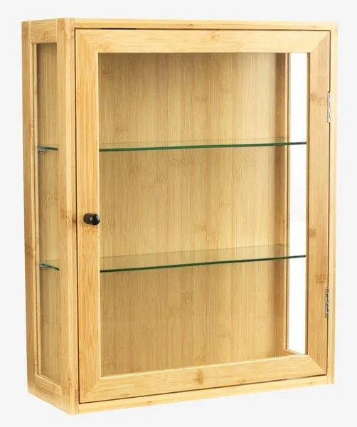Hängeschrank RIBE 1 Glastür natur