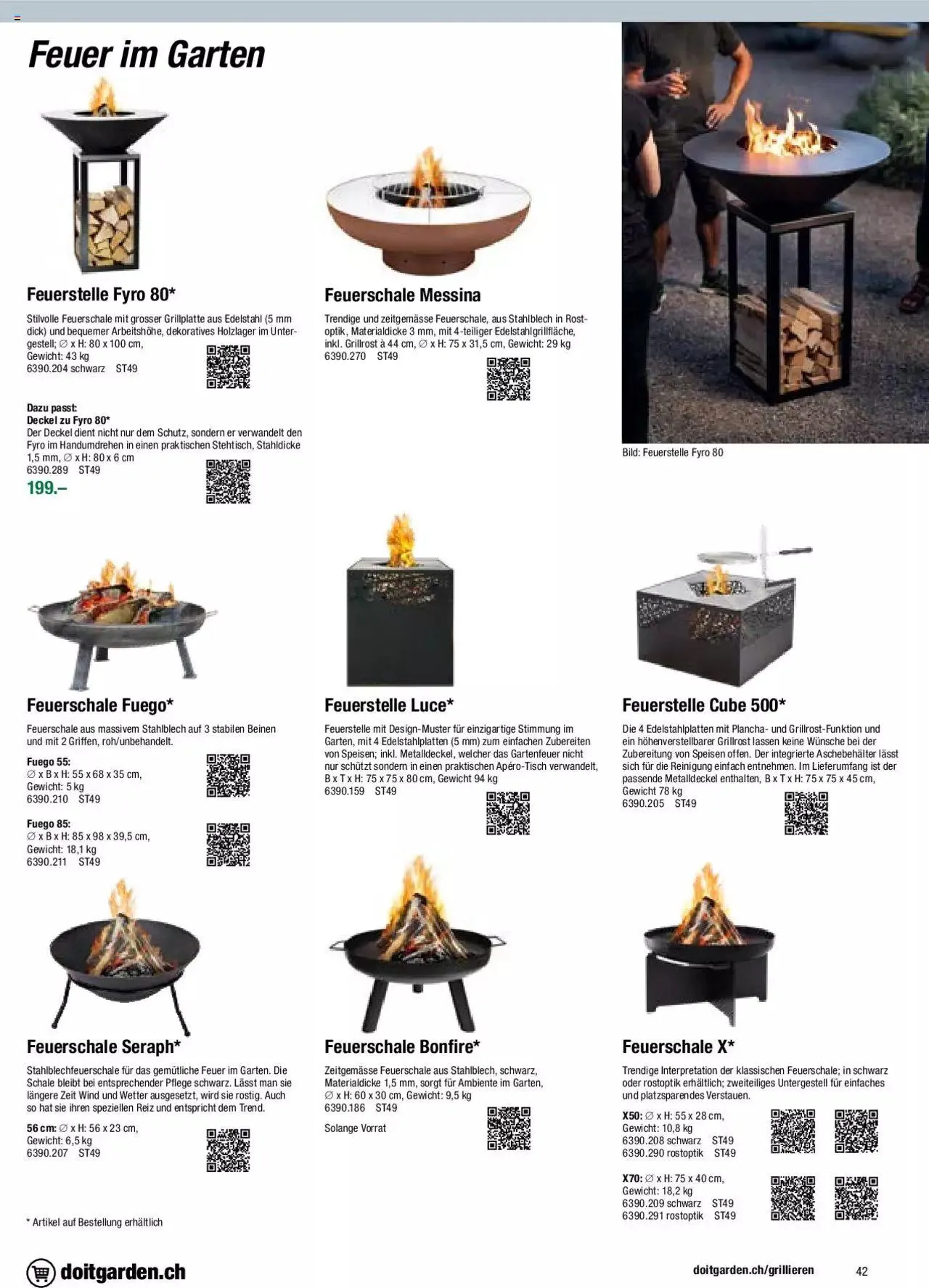 DO IT+GARDEN MIGROS Aktionen Grill von 26. Februar bis 31. Dezember 2024 - Prospekt seite  42