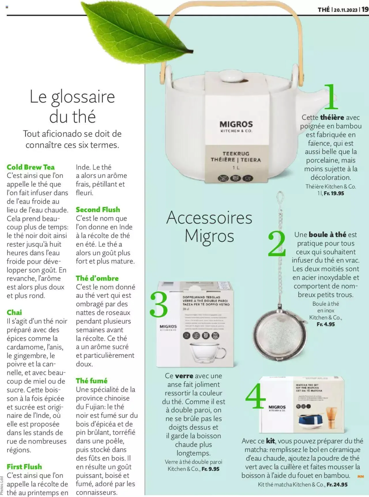 Migros Magazin FR von 20. November bis 31. Dezember 2023 - Prospekt seite  19