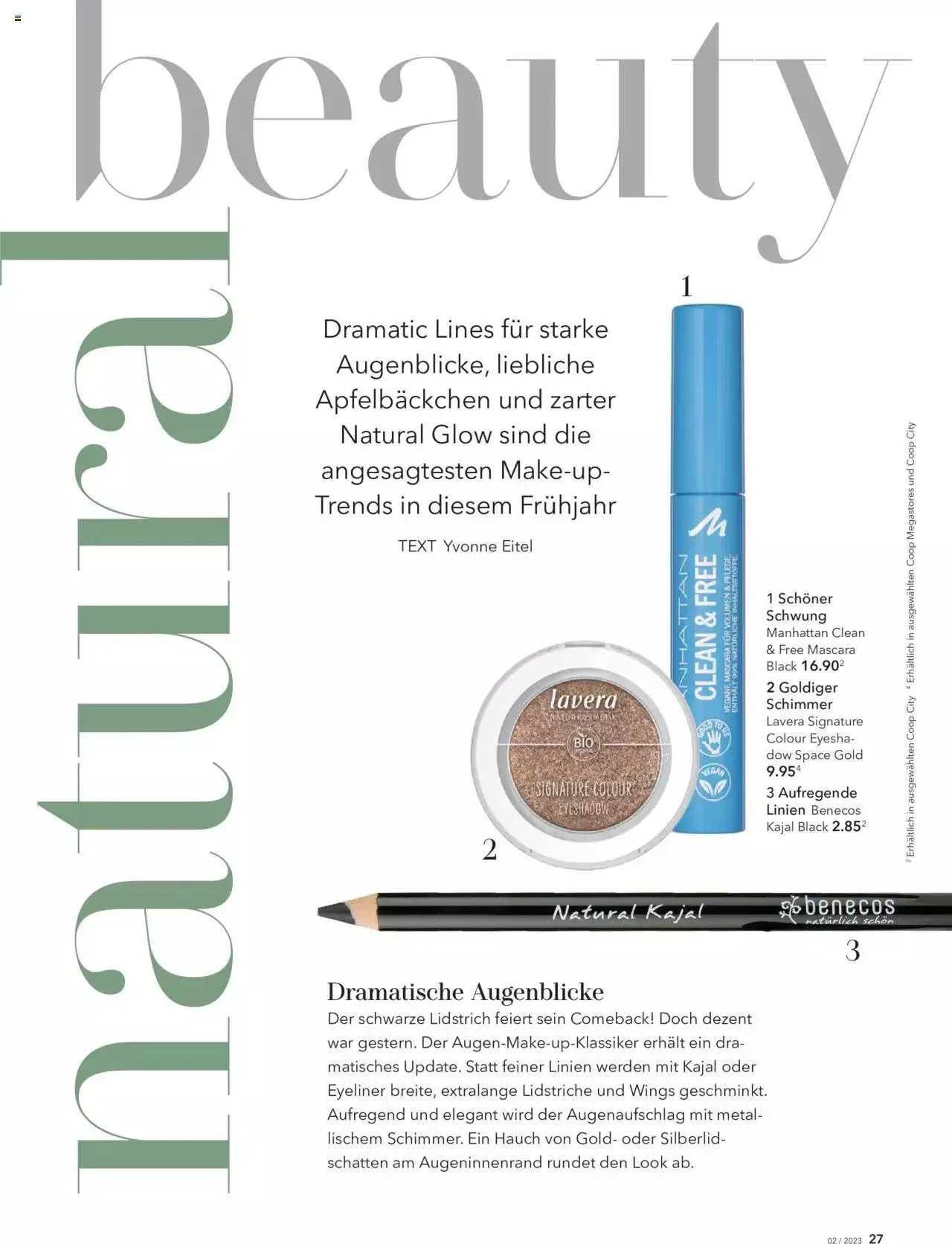 Coop City Beauty & Life von 3. April bis 31. Dezember 2023 - Prospekt seite  27