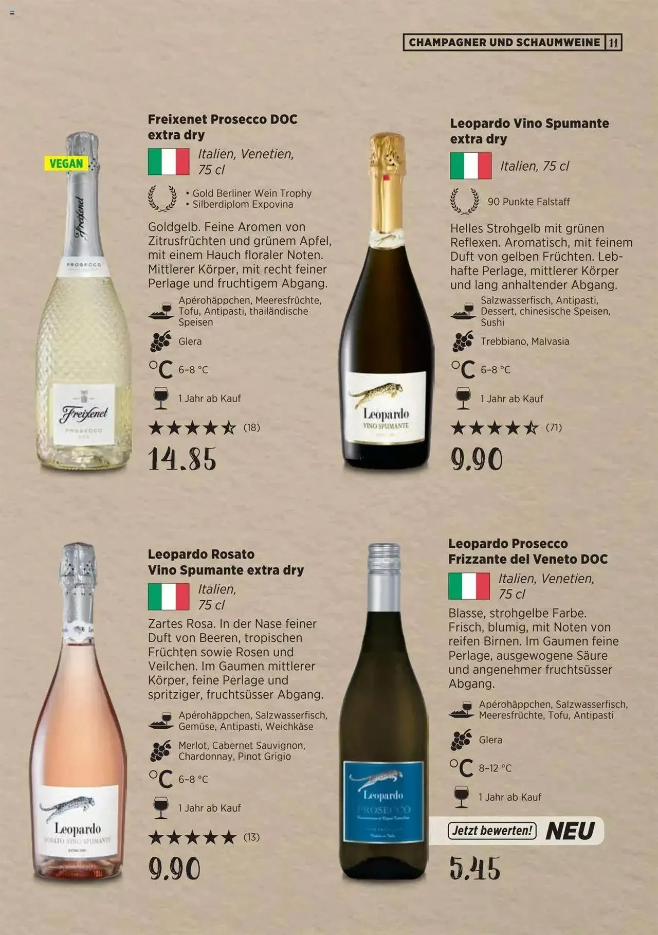 Denner Wine Guide 2023/2024 DE von 11. September bis 31. Dezember 2023 - Prospekt seite  10