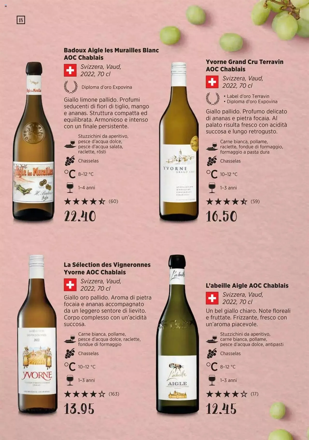 Denner Guida dei vini 2023 / 2024 IT von 11. September bis 31. Dezember 2023 - Prospekt seite  18