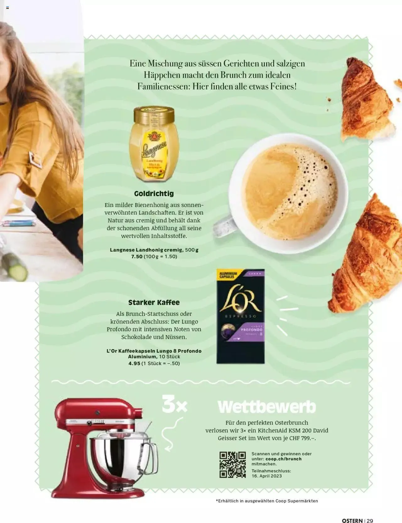 Coop Aktionen Ostern von 28. März bis 31. Dezember 2023 - Prospekt seite  29