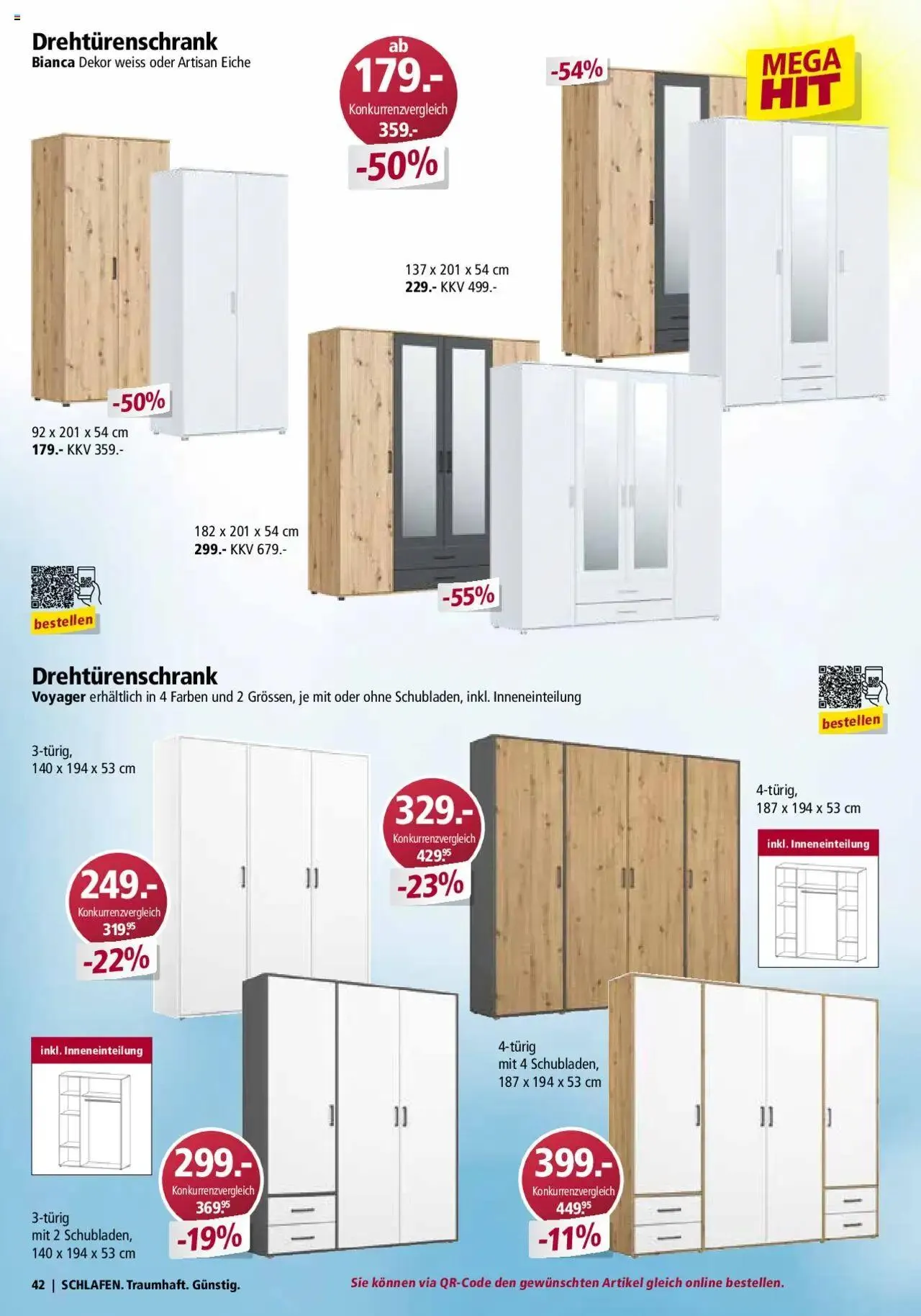 Otto's Moebelflyer von 1. September bis 31. Oktober 2024 - Prospekt seite  42