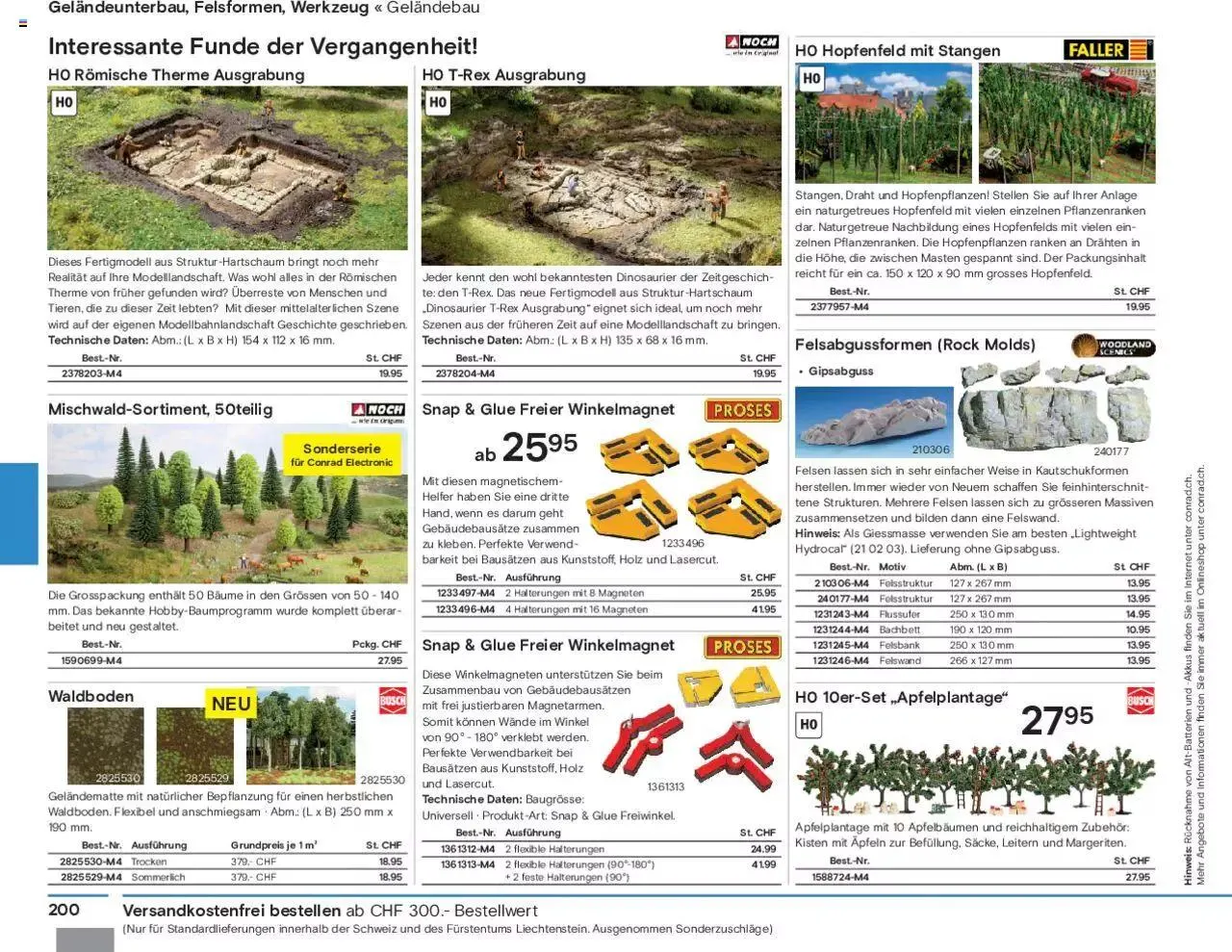 Conrad Modellbahn Katalog 2023/24 von 5. September bis 31. Dezember 2023 - Prospekt seite  202