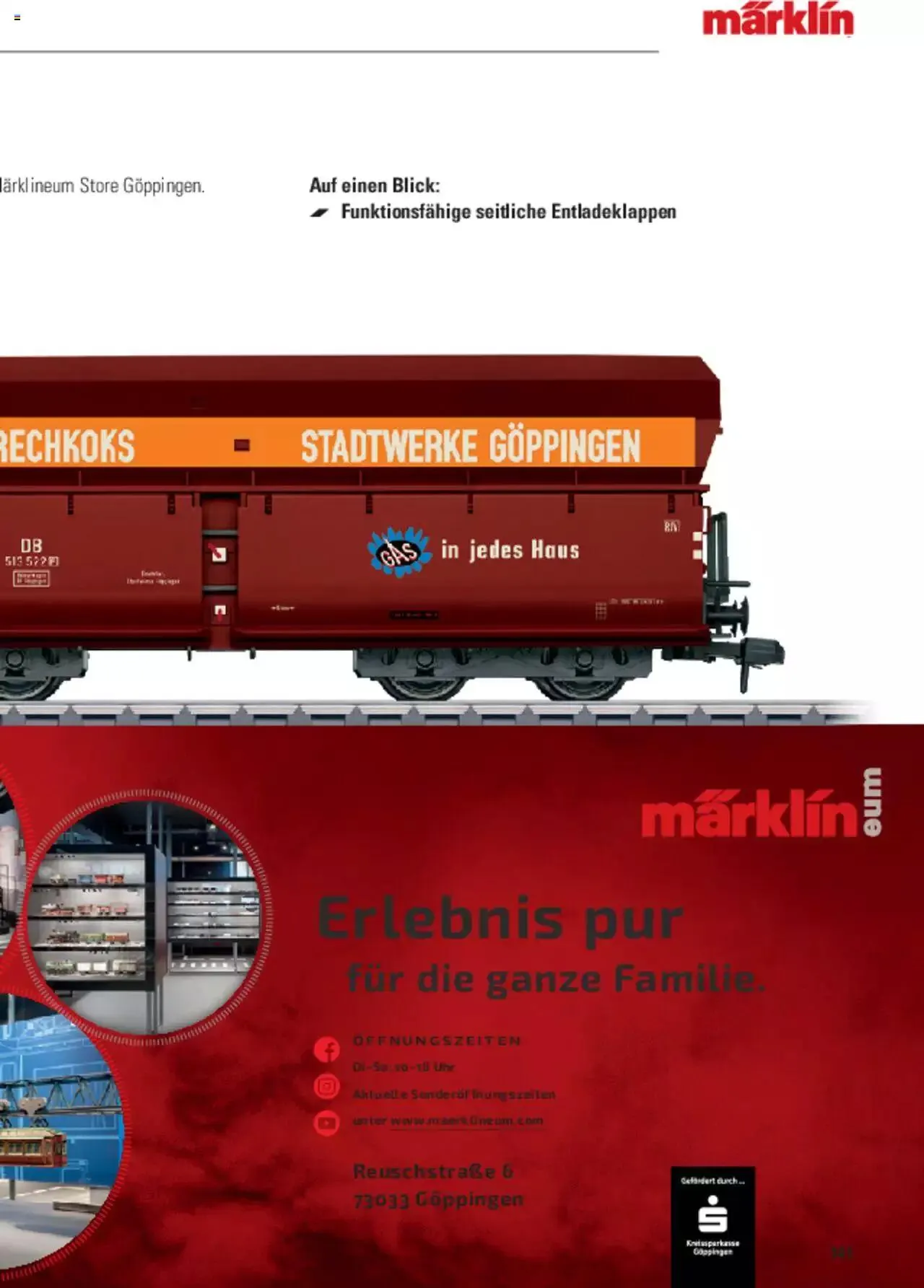 Conrad - Märklin Neuheiten 2022 von 28. März bis 31. Dezember 2023 - Prospekt seite  286