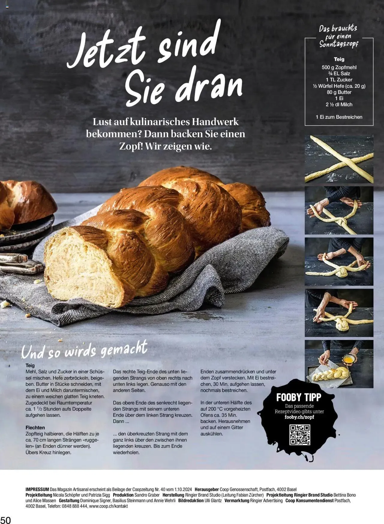 Coop Aktionen Artisonol von 1. Oktober bis 7. Oktober 2024 - Prospekt seite  50