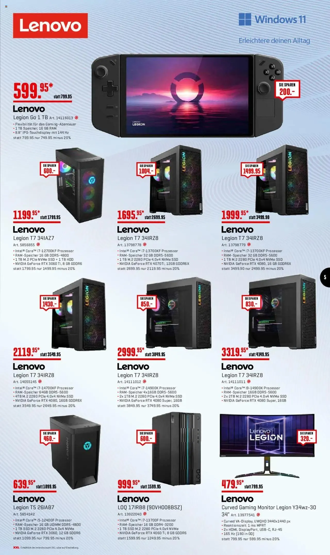 Interdiscount Mobile Prospekt von 9. September bis 22. September 2024 - Prospekt seite  5