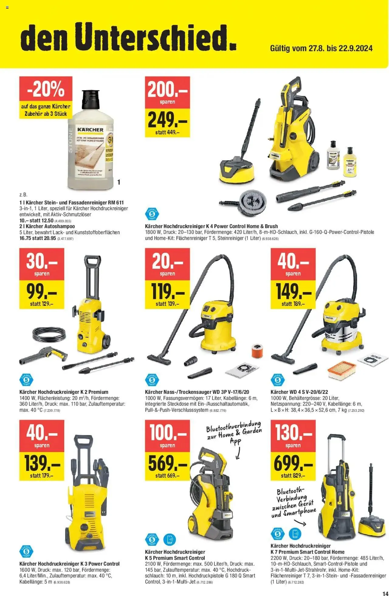 Jumbo Aktionen von 27. August bis 8. September 2024 - Prospekt seite  14