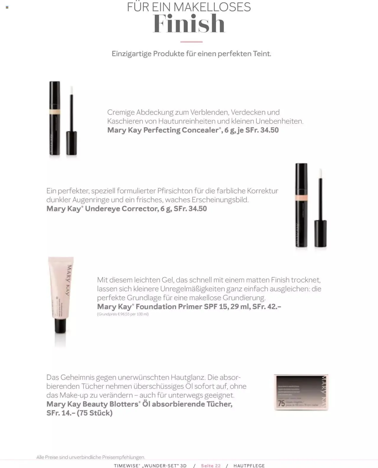 Mary Kay - Timewise Wunder-Set von 20. Oktober bis 31. Dezember 2023 - Prospekt seite  22