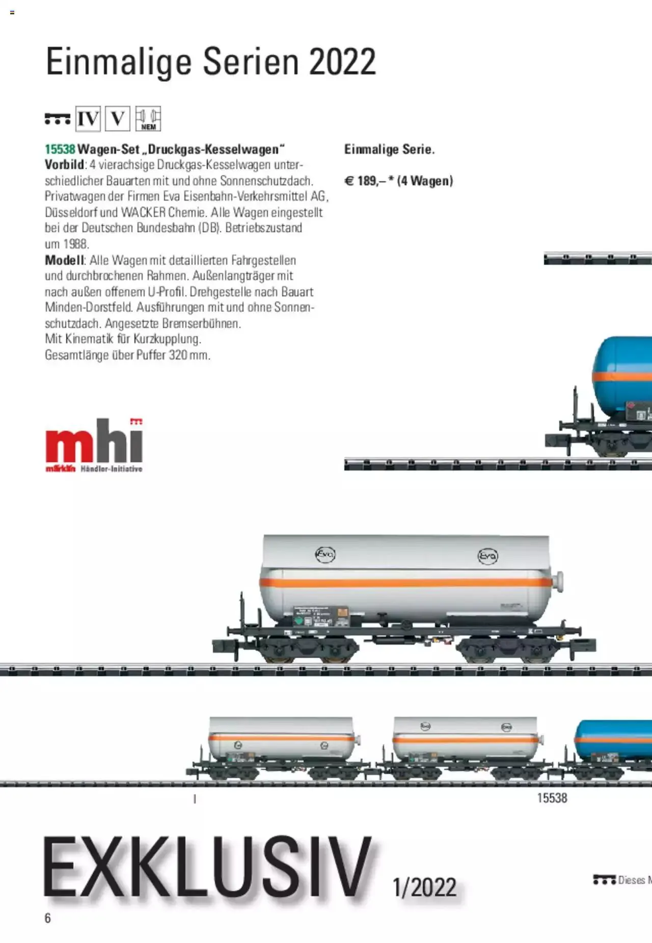 Conrad - TRIX H0 Neuheiten 2022 von 28. März bis 31. Dezember 2023 - Prospekt seite  15