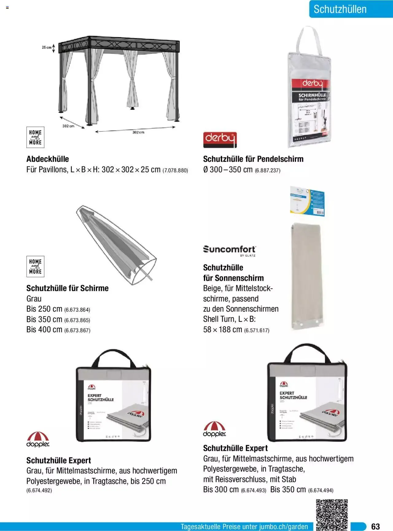 Jumbo Gartenmobelbroschure 2024 von 29. Januar bis 31. Dezember 2024 - Prospekt seite  63