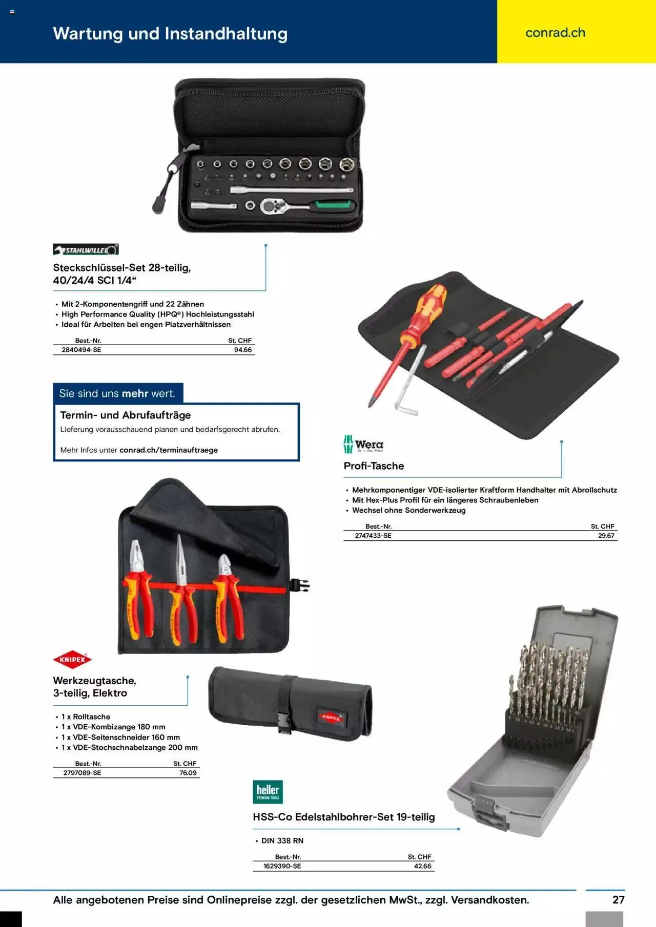 Conrad Automation und Robotik von 18. Juli bis 31. Dezember 2023 - Prospekt seite  27