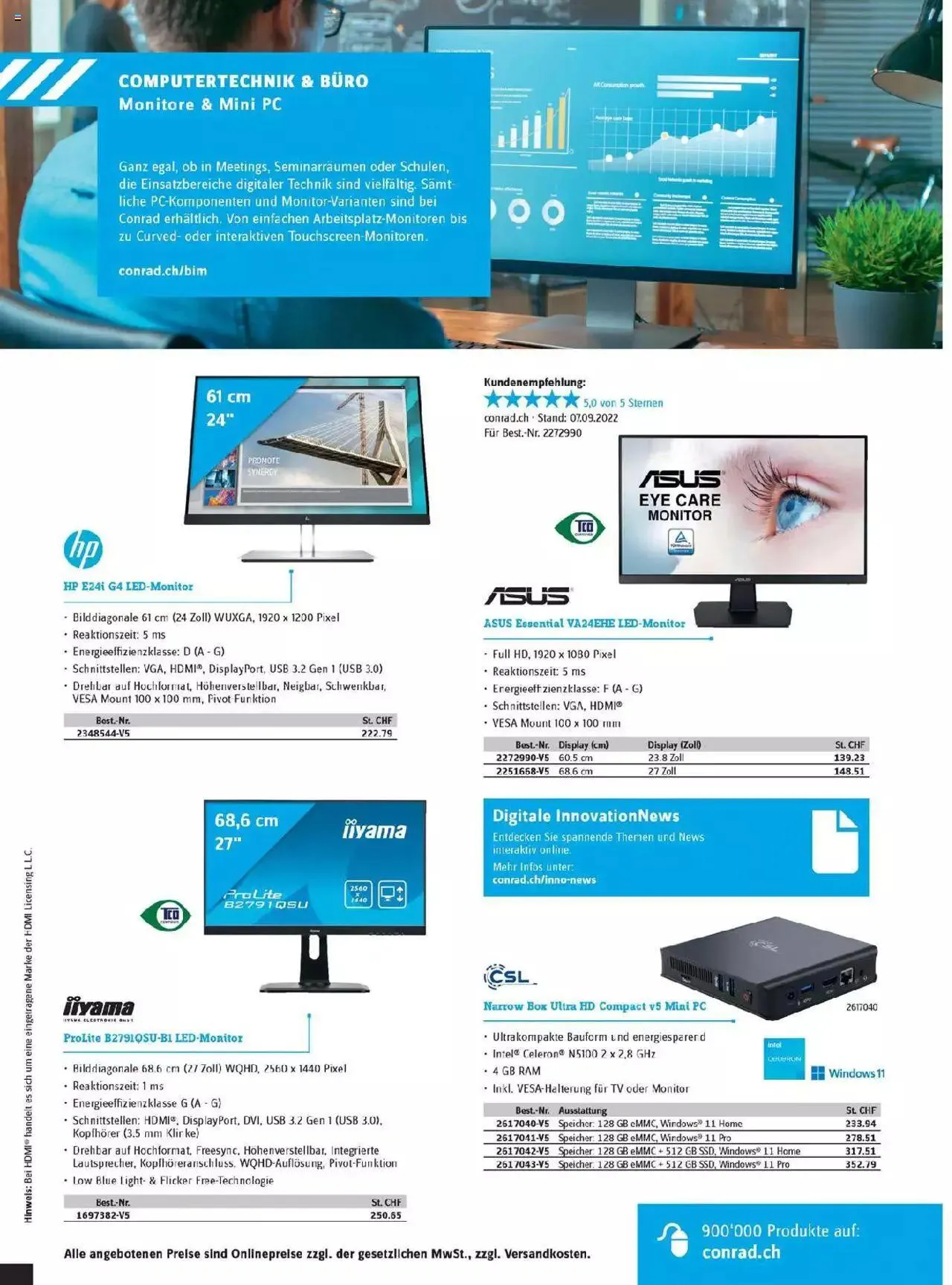 Conrad - Innovation News von 26. September bis 31. Dezember 2023 - Prospekt seite 35