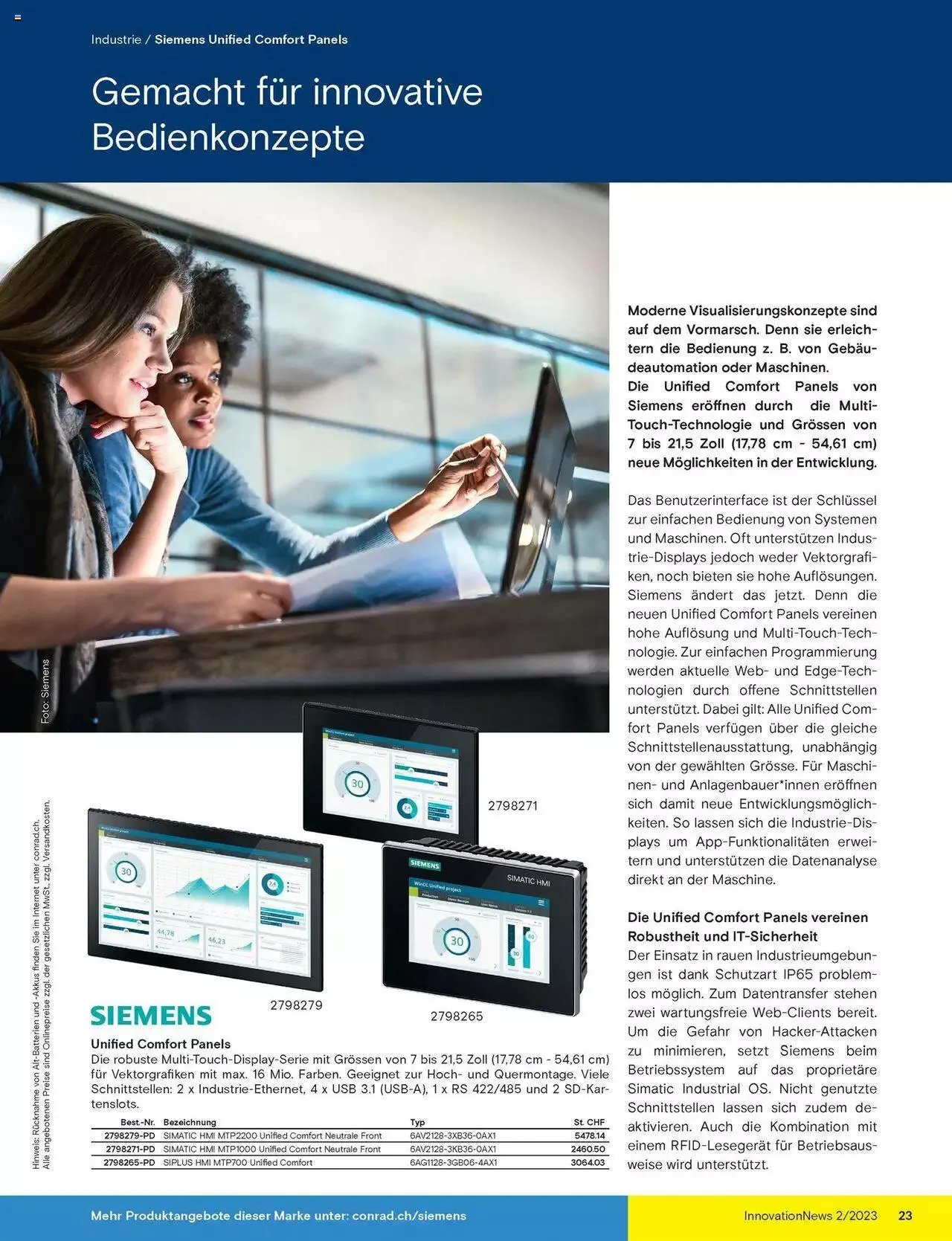 Conrad Handwerk und Technik von 8. Mai bis 31. Dezember 2023 - Prospekt seite 22