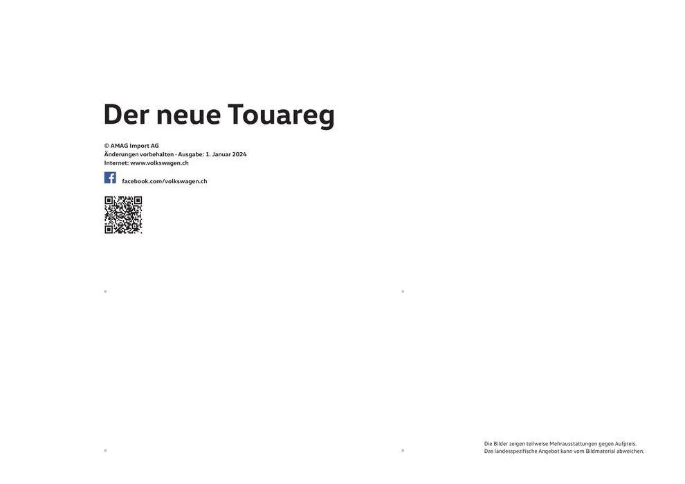 Der Neue Touareg von 16. Januar bis 31. Dezember 2024 - Prospekt seite  46